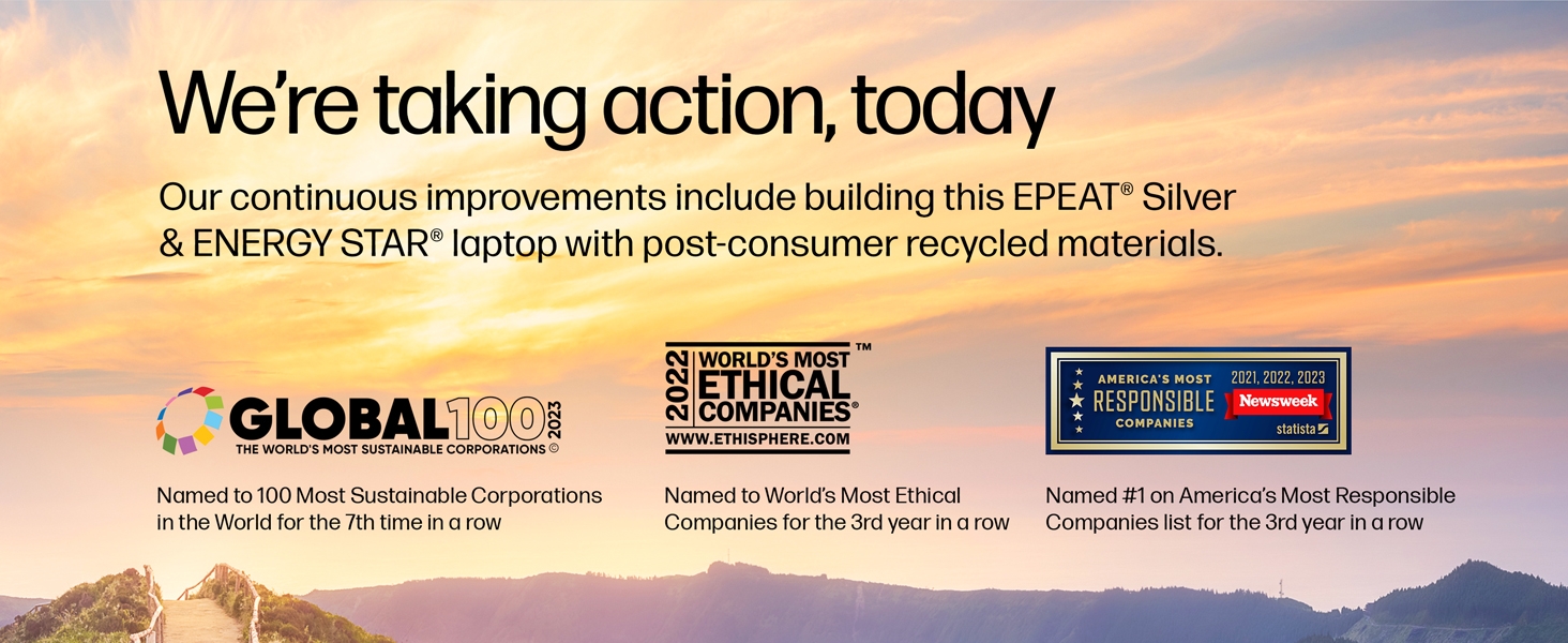 sustainability silver energy star global 100 ethisphere newsweek company hp environment world nature